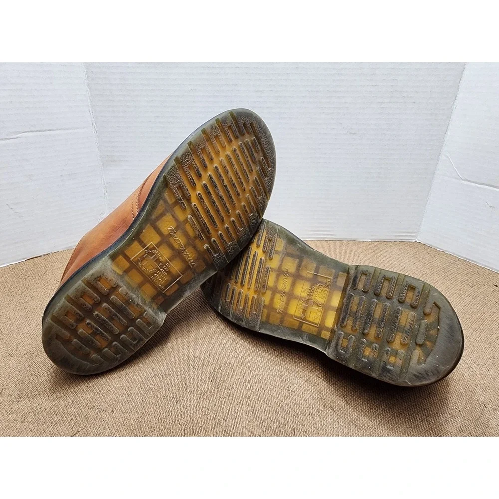 Doc Martens 1461 Carrara Leather Oxford Shoes Brown 30683 USM 7 USW 8